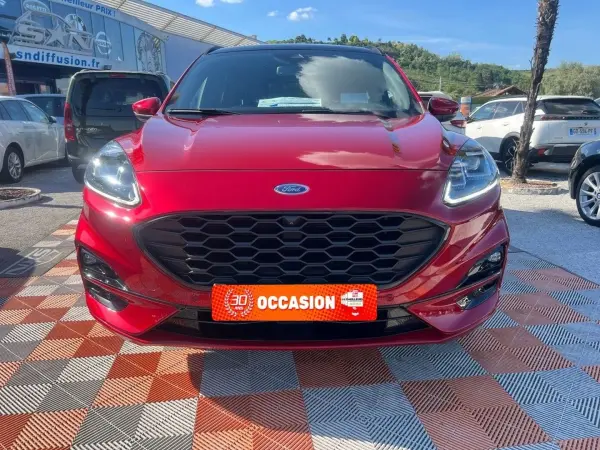 Ford KUGA 2.0 TDCI 120 ST LINE X BVA Toit GPS Caméra Hayon Pack Hiver Attelage - Photo 2