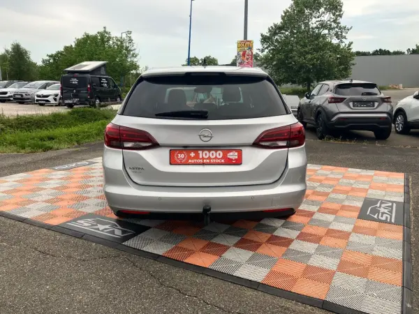 Opel ASTRA SPORTS TOURER NEW 1.5 D 122 BVA9 ELEGANCE GPS JA 17" Black - Photo 4
